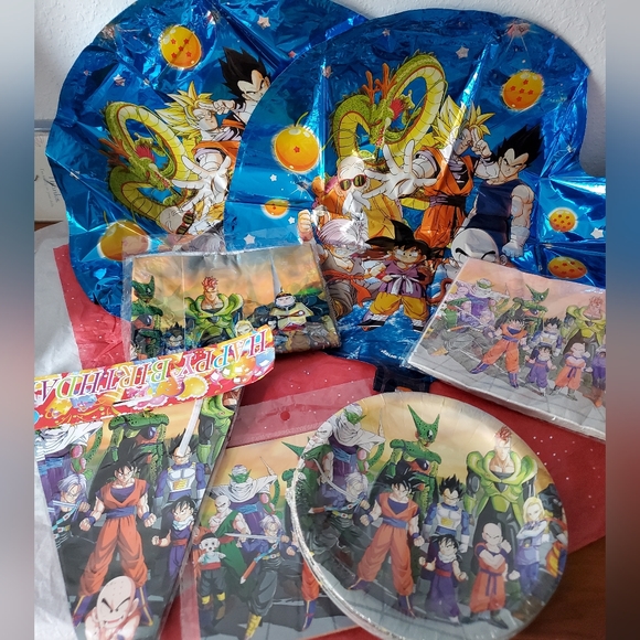 Dragon Ball Z Party Supplies Nip Dragon Ball Z Birthday Party